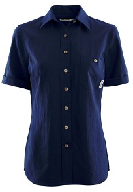 Kuva Aclima LeisureWool Short Sleeve naisten paita, tummansininen