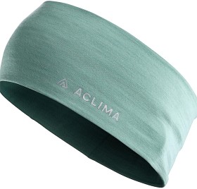 Kuva Aclima LightWool Headband merinovillainen otsapanta, mintunvihreä