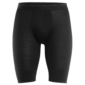 Kuva Aclima LightWool Shorts Long -kerrastoshortsit, musta