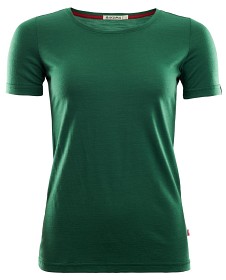 Kuva Aclima LightWool naisten t-paita, vihreä