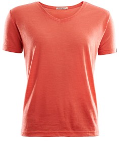 Kuva Aclima LightWool Loose Fit naisten t-paita, oranssi