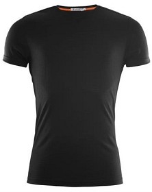 Kuva Aclima LightWool T-Shirt V-Neck merinovillainen t-paita, musta