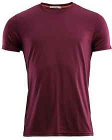Kuva Aclima LightWool t-paita, viininpunainen