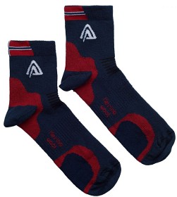 Kuva Aclima Running Socks juoksusukat, 2 kpl, Blue/ Red/ White