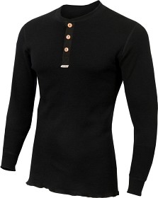 Kuva Aclima WarmWool Granddad Shirt Man Jet Black