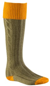 Kuva Alan Paine Shooting Sock sukat, Ochre/Olive