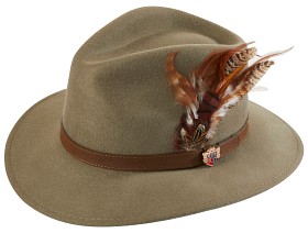 Kuva Alan Paine Richmond Felt Hat hattu, Oatmeal