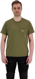 Kuva Alaska Freedom t-paita rintataskulla, oliivinvihreä
