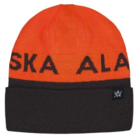 Kuva Alaska Reversible Beanie Brown-Orange