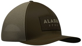 Kuva Alaska Trucker Cap lippalakki, ruskea / vihreä