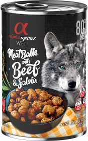 Kuva Alpha Spirit Meat Balls with Beef and Salvia märkäruoka, 400 g