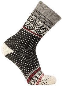 Kuva Arrak Wool Outdoor Sock Dk Grey -merinovillaiset sukat, tummanharmaa