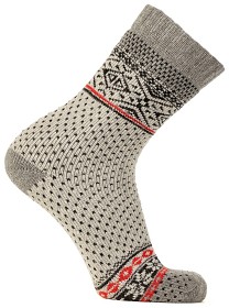 Kuva Arrak Wool Outdoor Sock Lt Grey merinovillaiset sukat, harmaa