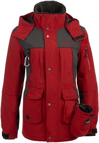 Kuva Arrak Original Jacket naisten takki, Red/Anthracite