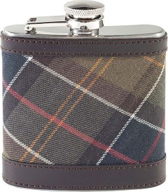 Kuva Barbour Hip Flask Classic taskumatti, Tartan/Dark Brown