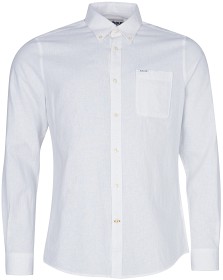 Kuva Barbour Nelson Tailored Fit Shirt paita, White