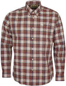 Kuva Barbour Sadle Shirt kauluspaita, punainen/ruudullinen