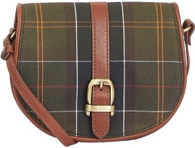 Kuva Barbour Katrine Leather Saddle Bag laukku, Classic Tartan