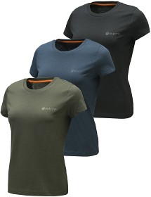 Kuva Beretta Corporate naisten t-paidat, 3 kpl, sininen/musta/vihreä