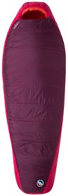 Kuva Big Agnes Sunbeam 0 FireLine Eco naisten makuupussi, Petite, violetti/punainen (oikeakätinen)