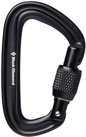 Kuva Black Diamond Liteforge Screwgate Carabiner Black -erittäin kevyt karbiini