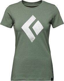 Kuva Black Diamond SS Chalked Up Tee naisten t-paita, vihreä
