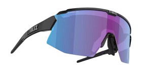 Kuva Bliz Breeze Matt Black + Violet w Blue Multi + Spare lens: Brown w Silver Mirror urheilulasit