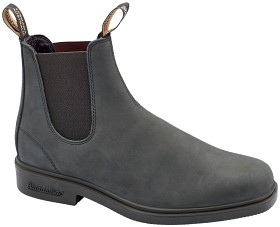 Kuva Blundstone 1308 Dress Chiseled Toe Boot Unisex kengät, Rustic Black