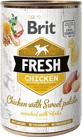 Kuva Brit Fresh Cans Chicken with Sweet Potato 400 g