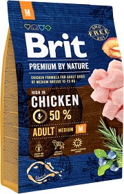Bild på Brit Premium by Nature Adult M 3 kg