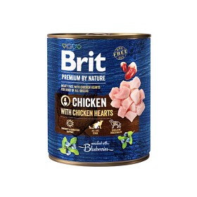 Kuva Brit Premium by Nature kana-sydän 800 g