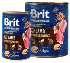 Kuva Brit Premium by Nature Lamb with Buckwheat märkäruoka, 400g