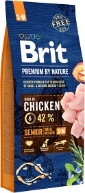 Bild på Brit Premium By Nature Senior S+M 15 kg