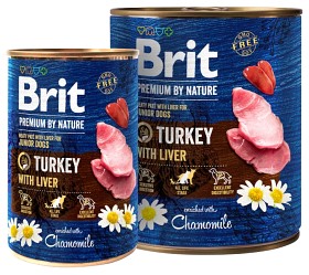 Kuva Brit Premium by Nature Turkey with Liver märkäruoka, 400g