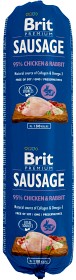 Kuva Brit Premium Chicken & Rabbit -koiranmakkara 800 g