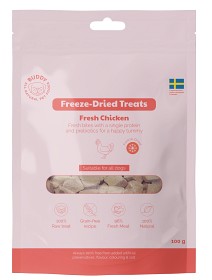 Kuva Buddy Freeze Dried Treats Singles Raw Chicken makupalat, 100g