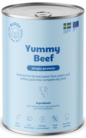 Kuva Buddy Yummy Beef koiran märkäruoka, 400g