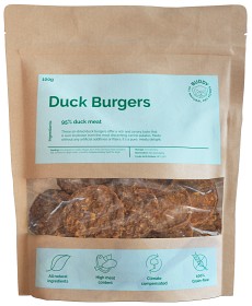 Kuva Buddy Meaty Burgers Duck makupalat, 100 g