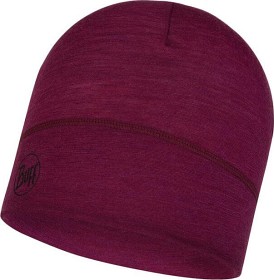 Bild på Buff Lightweight Merino Wool Hat Solid Purple Raspberry