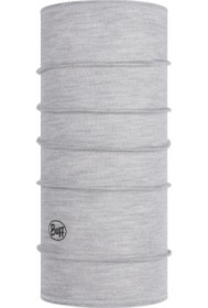 Kuva Buff Lightweight Merino Wool Kids Solid Light Grey