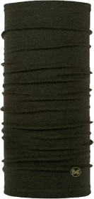 Kuva Buff Midweight Merino Wool Solid merinovillainen tuubihuivi, Bark