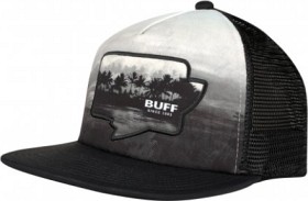 Kuva Buff Trucker Cap -lippalakki, unisex, musta/valkoinen