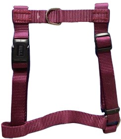 Kuva Bull Adjustable Harness Burgundy 50-70 cm