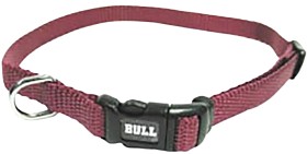 Kuva Bull Collar Nylon Burgundy 45-65 cm