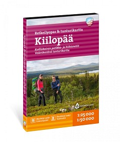 Kuva Calazo Kiilopää - Retkeilyopas & tunturikartta 1:25 000