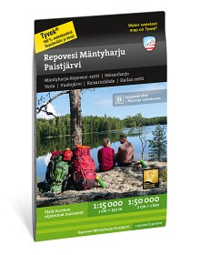 Kuva Calazo Repovesi Mäntyharju Paistjärvi 1:15 000/1:50 000