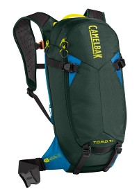 Kuva Camelbak T.O.R.O. Protector 14 Dry reppu selkäsuojalla, tummanvihreä/sininen