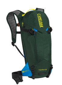 Kuva Camelbak T.O.R.O. Protector 8 Dry reppu selkäsuojalla, tummanvihreä/sininen