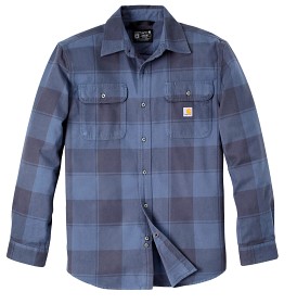 Kuva Carhartt Heavy Flannel L/S Plaid Shirt paita, Navy