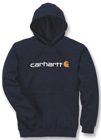 Kuva Carhartt Signature Logo Sweatshirt huppari, tummansininen
